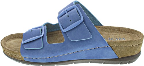 Rohde damen pantolette blau - rohde,