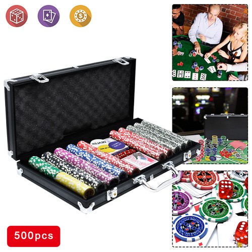 500er pokerkoffer pokerset - pokerkoffer,