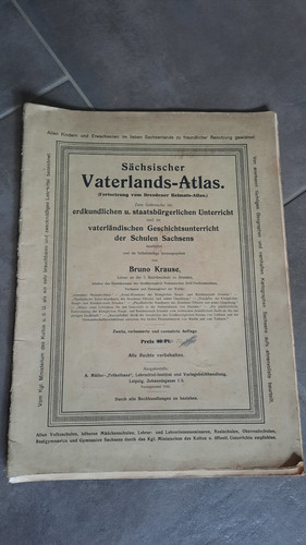 Sächsischer vaterlands atlas - sÄchsischer,