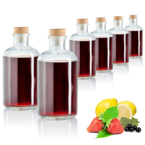 Glasflasche 500 mit - glasflasche,