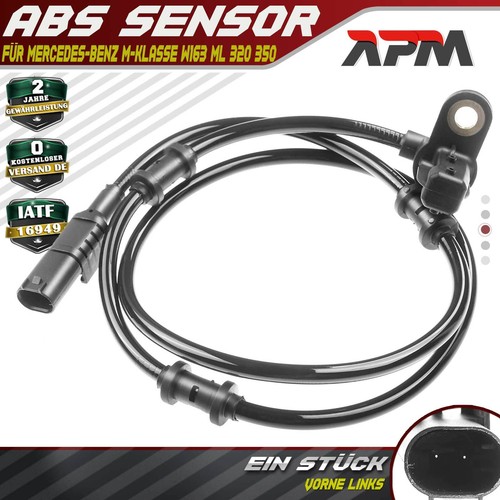 Abs sensor raddrehzahl vorne - abs,