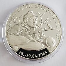 1 UNZE 999 SILBER - WK II. / SOLDAT MIT PANZERFAUST - MEDAILLE - SILBERBARREN