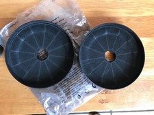 Aktivkohlefilter Dunstabzug  1 Set - 2 Filter  Ø 17,5 cm