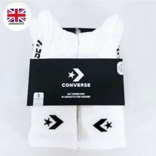 5 Paar weiße Socken Converse