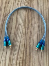 OEHLBACH ICE Blue NF Audio Cinch Kabel 50 cm