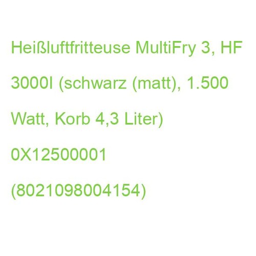 Heißluftfritteuse multifry - heißluftfritteuse,