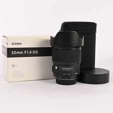 Sigma 20mm 1:1,4 DG HSM Art für Nikon F-Mount SHP 310178