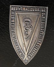 PIN Abzeichen Internationales Jugend Feuerwehr Treffen Rottweil 1968