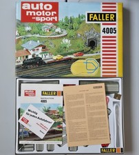 Faller 4005 ~~ Autoverladung mit Autowaggon und Ford Capri, 60er Jahre #DEZ4281