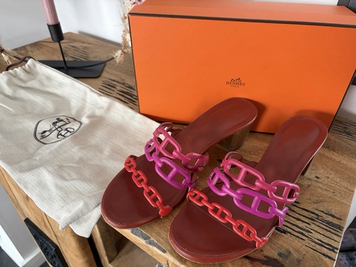Rote pinkfarbener hermès - pinkfarbener,