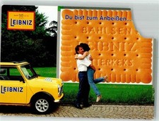 39914224 - Leibniz Butterkekse Liebespaar zum Anbeissen Werbung Bahlsen Keks