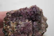 Violette fluorit grube - fluorit, ,