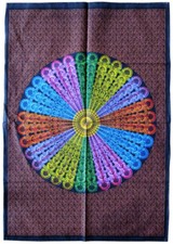 MANDALA Dekotuch 110x75 cm