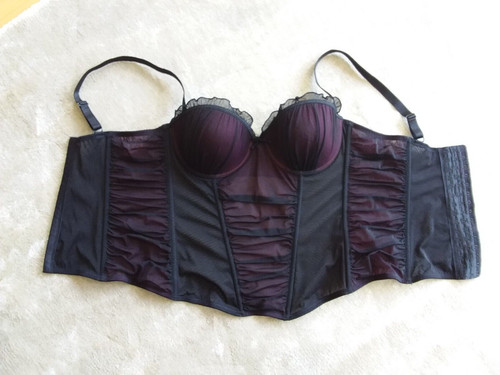 Corsage miedertop schwarz - corsage/miedertop, schwarz/