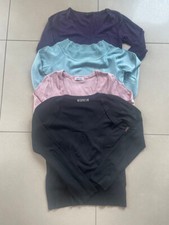 4x Strickpullover, M + S Amisu EDC Esprit Orsay  schwarz rosa hellblau aubergine