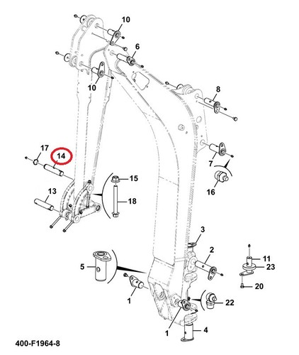 Teile jcb bolzen für - jcb,
