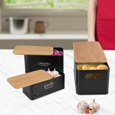 3Pcs Aufbewahrungsbox Zwiebeln