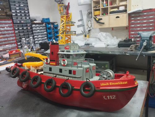 Schiff feuerlöschboot - rc,