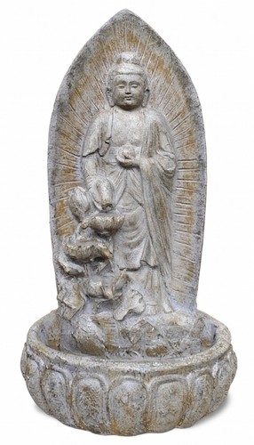 Buddha zierbrunnen kaskade - zierbrunnen,