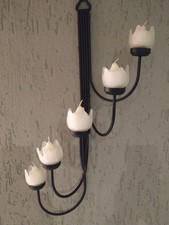 Wandkerzenhalter von PartyLite inkl. der passsenden Gläser