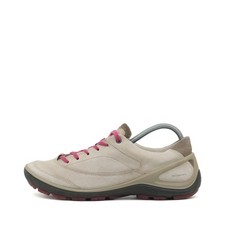 ECCO Damen Biom Low Schuhe Beige Rosa Wildleder Top Trekking-Schuhe EU 37