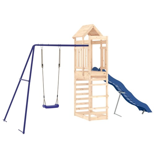 Spielturm mit kletterwand - mit,