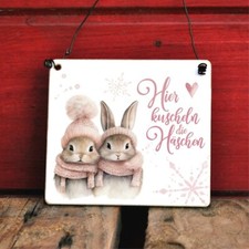 Hier kuscheln die Häschen -