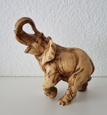  Deko - Elefant - braun - Speckstein