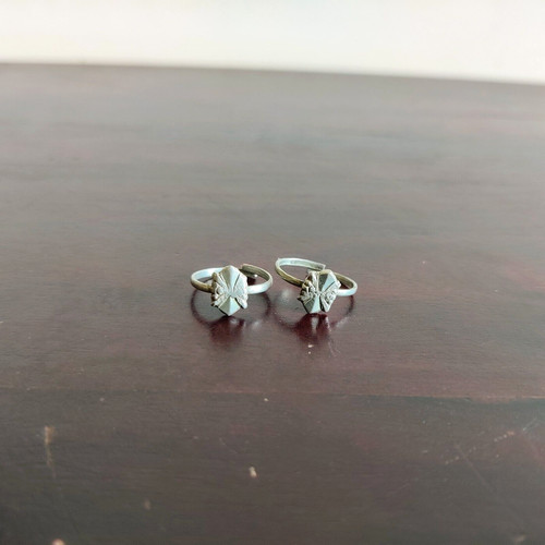Vintage zehen ringe - ringe, alt
