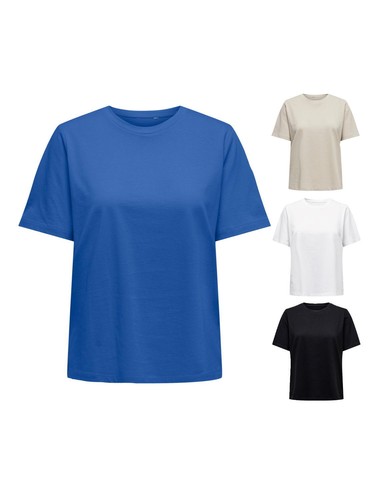 Only damen basic shirts - t-shirts,