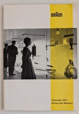 Werbeblatt - Braun - Triennale 1957 - Vitrine der Nationen - SK 4 -Schneewittch