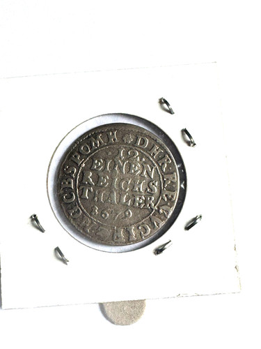 Einen reichs thaler 1679 - 12.einen,