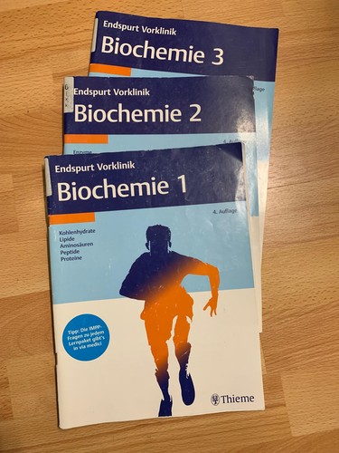 Endspurt vorklinik biochemie - endspurt,