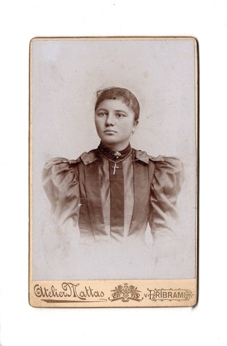Cdv foto damenportrait - cdv,