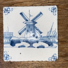 Ur - Alte Fliese Kachel Delft