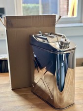 Edelstahlkanister 20L, Kraftstoffkanister Benzinkanister, Wasser kanister, Öl