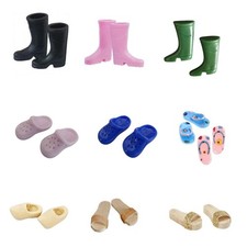 Miniatur Schuhe + Schlappen