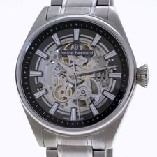 Markante Claude Bernard Proud Heritage Automatic Skeleton Herrenuhr 85307 3M GIN