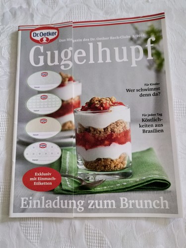 Oetker gugelhupf magazin - dr.,