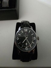 Elegante Tommy Hilfiger Herrenuhr – Schwarz, Lederarmband