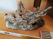 Deko für Aquarien - Wrack Schiffswrack Bootswrack