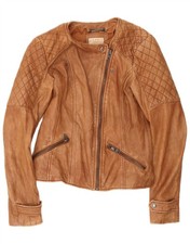 Esprit Damen Lederjacke UK 10