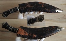 Khukuri Khukurī Khukri traditionelles Gurkha Haumesser Nepal Indien Machete