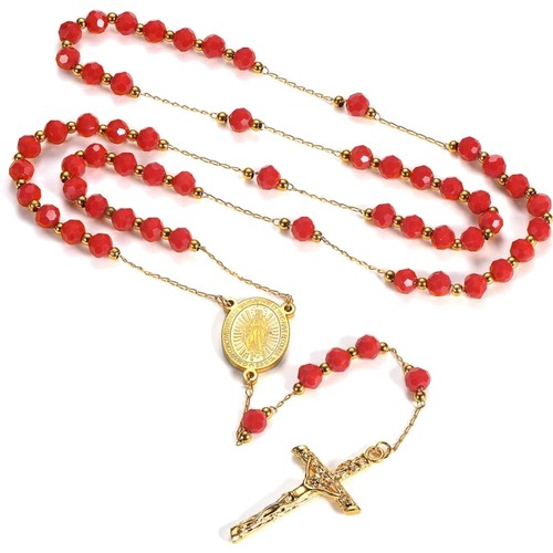 Rosenkranz halskette damen - halskette,