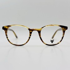 Funk eyewear Brille Damen Herren rund braun Panto Mod. Wonton Food Dieter NEU