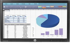 HP ProDisplay P202 20 Zoll Monitor TN HD+ 1600x900 DP VGA 5ms schwarz Sehr gut