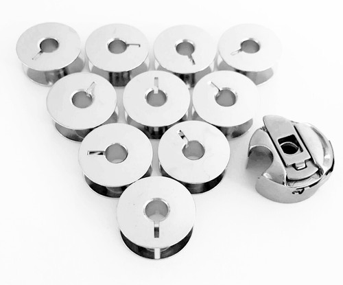 Spulenkapsel 10 metall - +,