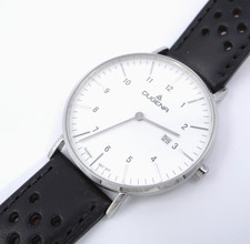Dugena Manhatten Date 4460896 GM 15 Classic Herren Armbanduhr Watch Ø 40 mm