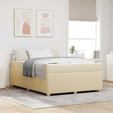 Bettrahmen mit Matratze Stoff