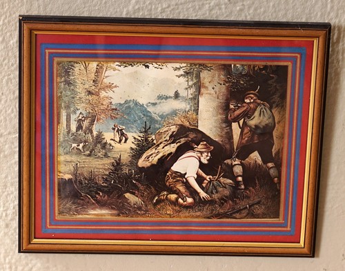 Schönes altes wandbild mit - altes,